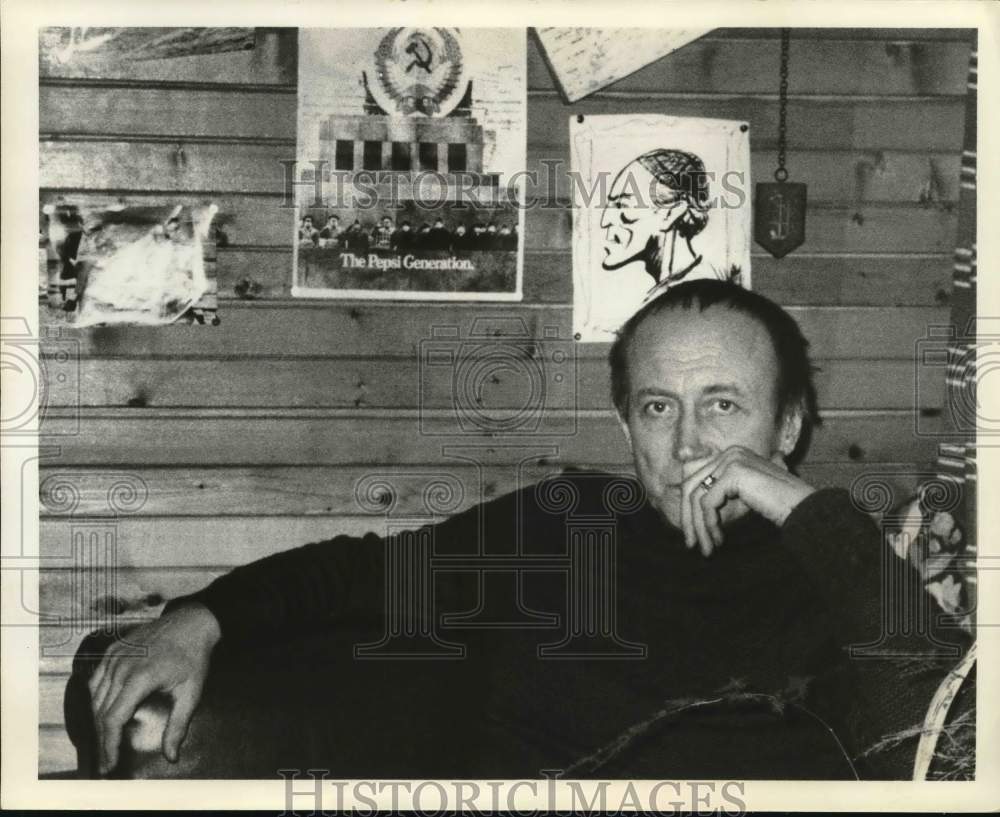 1979 Press Photo Soviet poet Yevgeny Yevtushenko, Moscow - Historic Images