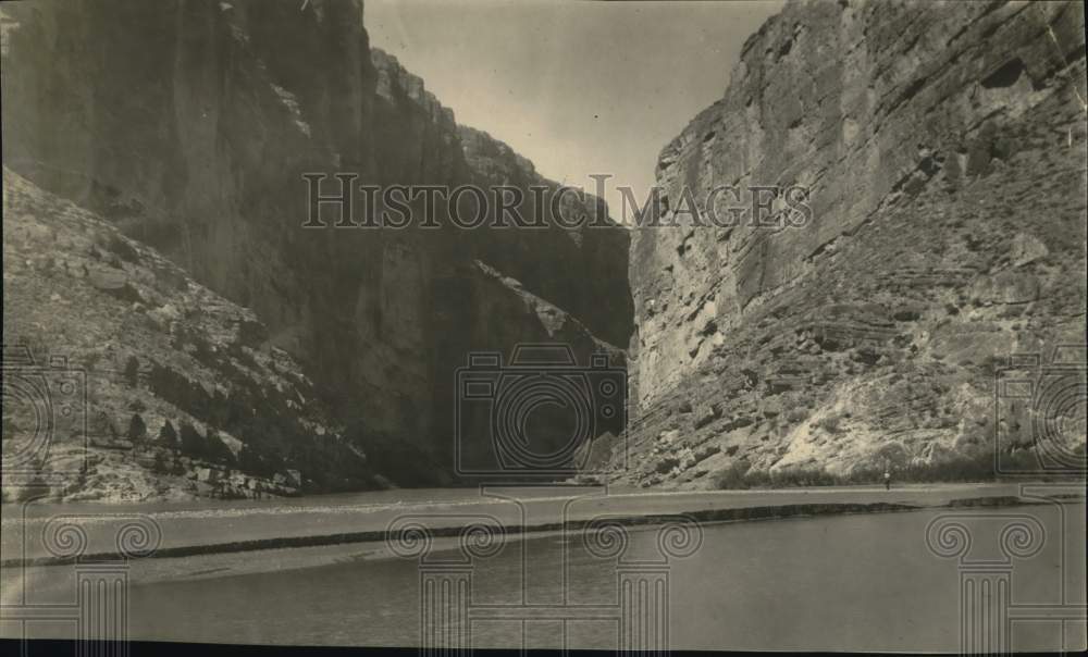 Press Photo Santa Helena in Big Bend National Park, Texas. - sax17782- Historic Images