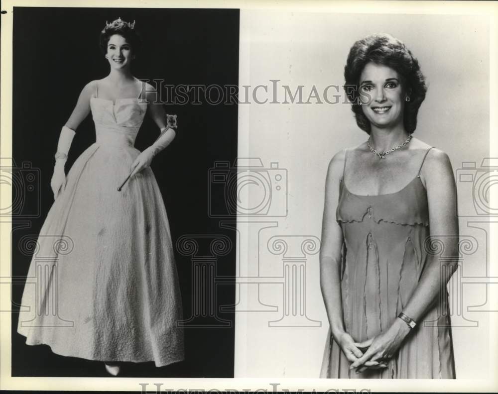 1983 Press Photo Miss America 1960 Lynda Lee Mead in &quot;Miss America Pageant&quot; - Historic Images