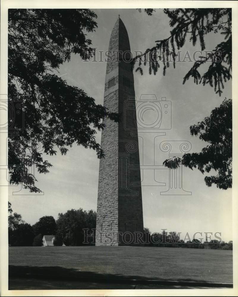 Press Photo Bennington Battle Monument in Bennington, Vermont - sax28802- Historic Images