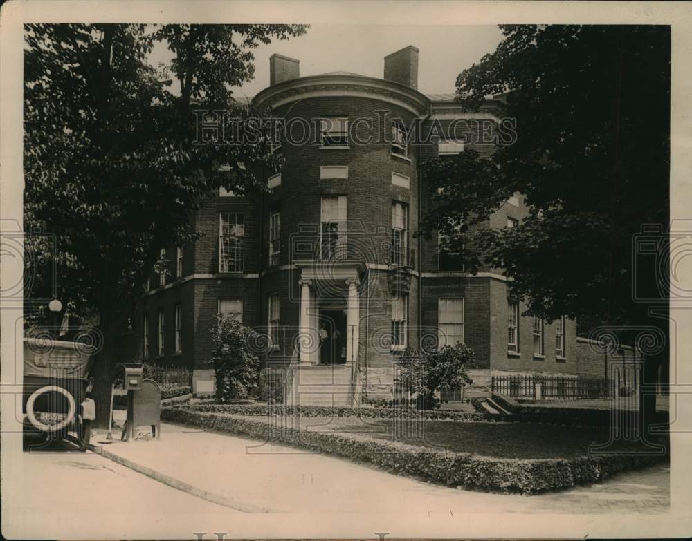 1922 Press Photo Historic Octagon House in Washington, D.C. - sax32631- Historic Images