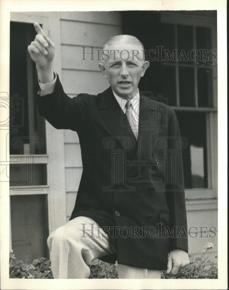 1938 Press Photo William H.J. Ely New Jersey WPA Administrator - Historic Images