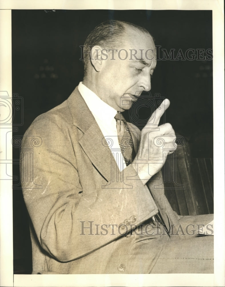 1938 Press Photo Charles Walton Stage Director of Federal Theatre - Historic Images