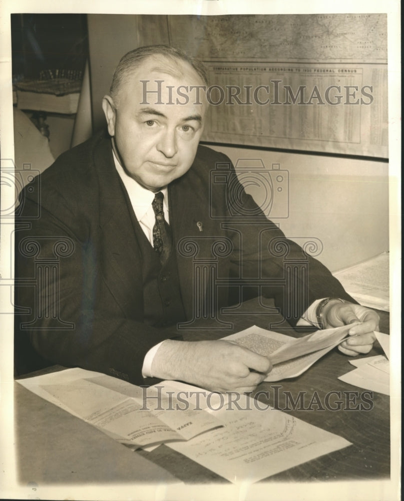 1940 Press Photo WVA Senator elect Harley M Kilgorecut short campaign - Historic Images
