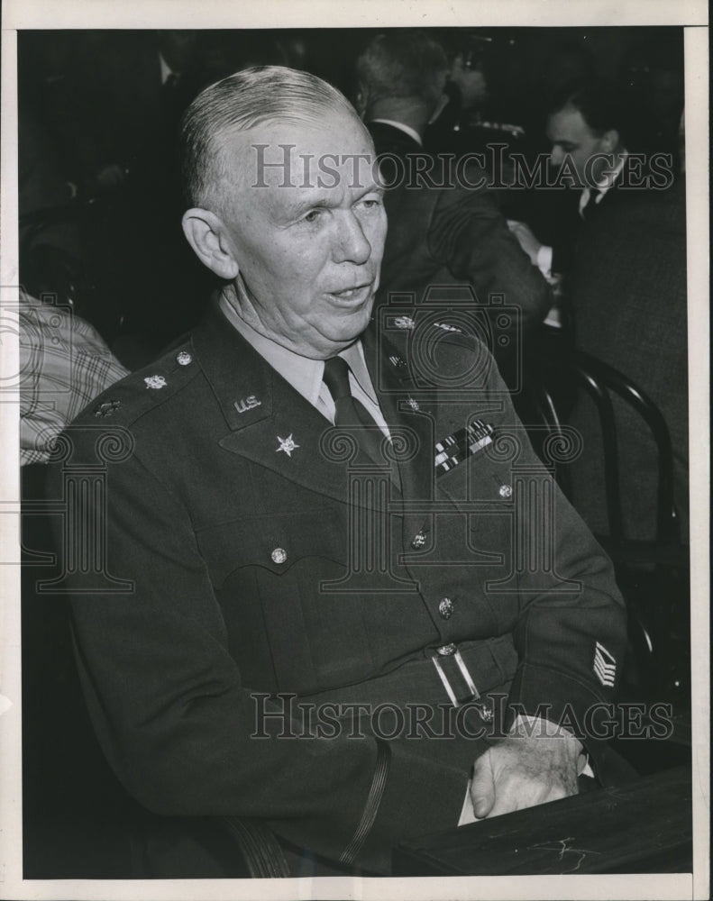 1945 Press Photo Gen.George C.Marshall appeared before Pear Harbor Committee.-Historic Images