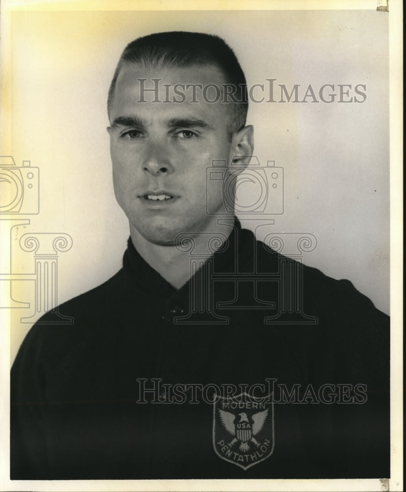 1965 Press Photo Lt. William Sickles Assigned to the Pentathlon Training Center-Historic Images
