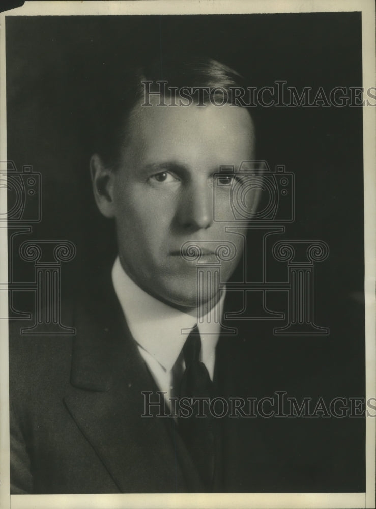 1931 Press Photo Dr W Randolph Burgess, Deput Govenor of Federal Reserve - Historic Images