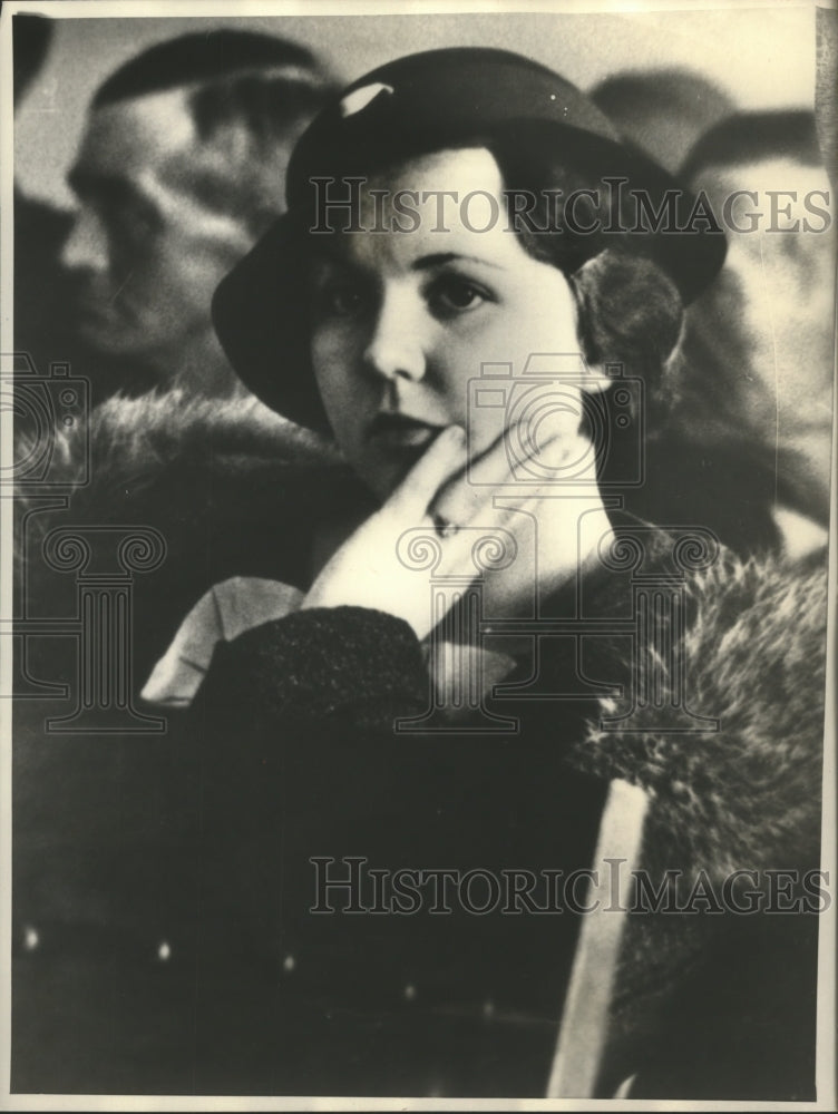 1934 Press Photo Mary Jane Mack daughter of comedian inherits estate - sba01827-Historic Images