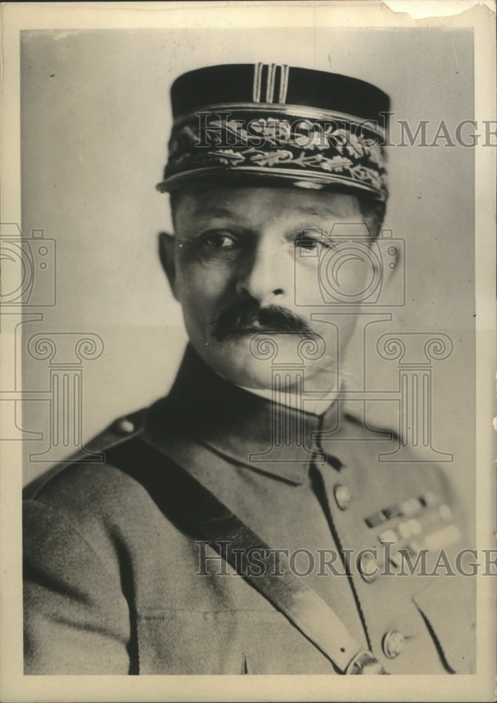 1915 Press Photo Paris France General Maxine Weygand Chief of Staff of Army-Historic Images