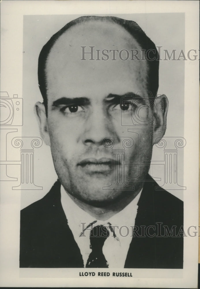 1953 Press Photo Lloyd Reed Russell One of the Nation&#39;s &quot;Top Ten Wanted&quot; by FBI-Historic Images