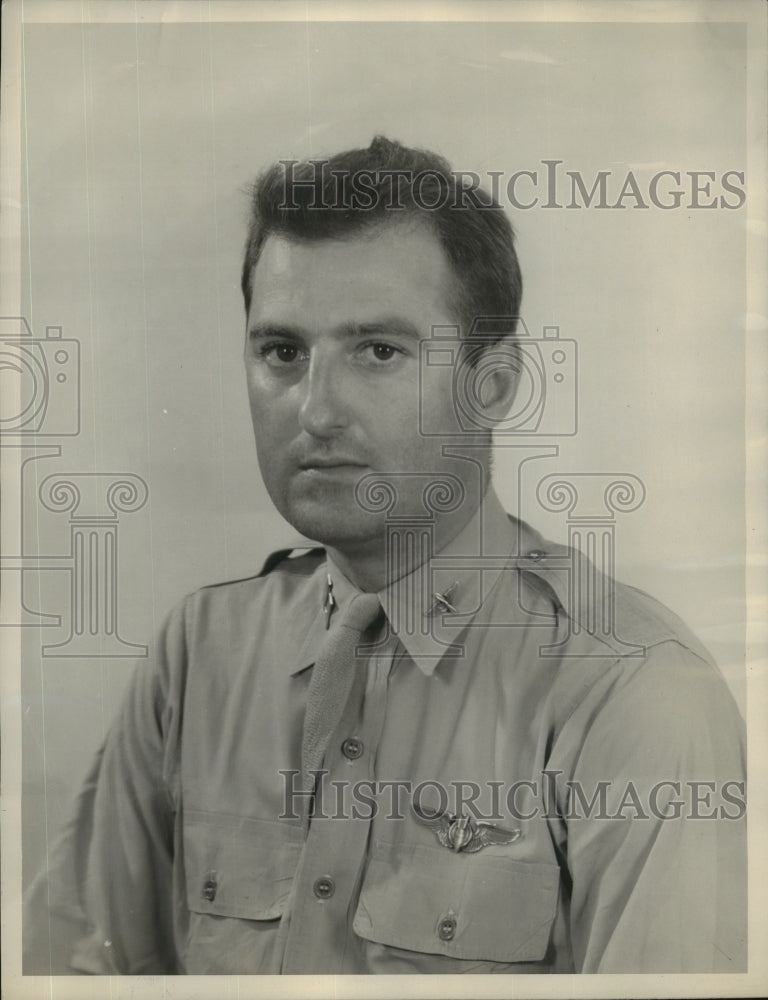 1946 Capt James M Fiumara commission as 1st Lt in Air Corps of Army - Historic Images