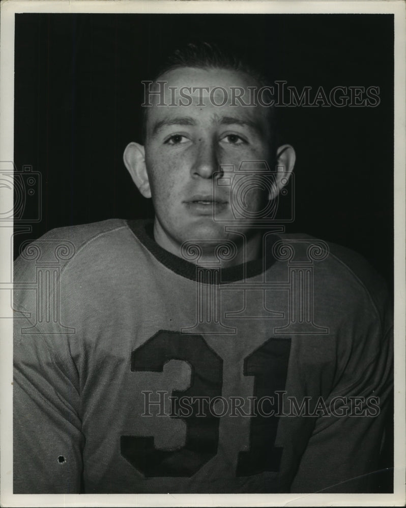 Press Photo Buddy Tomlinson H-SU football tackle in Texas-Historic Images