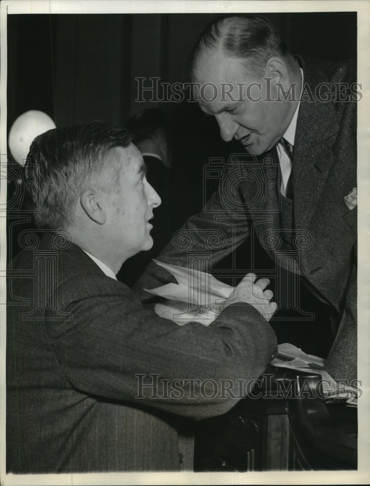 1940 Press Photo Charles Edison Tells Naval Commi 25% Inc is Needed for Fleet - Historic Images