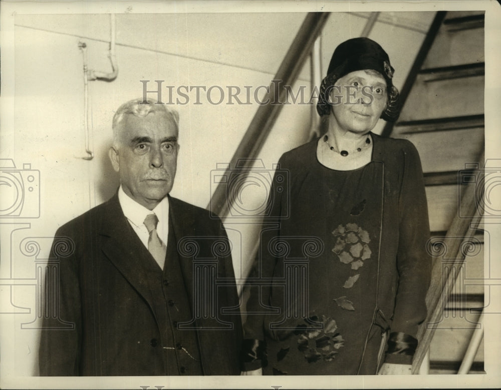 1933 Press Photo Mr & Mrs William R Kales grandparents of kidnap child-Historic Images