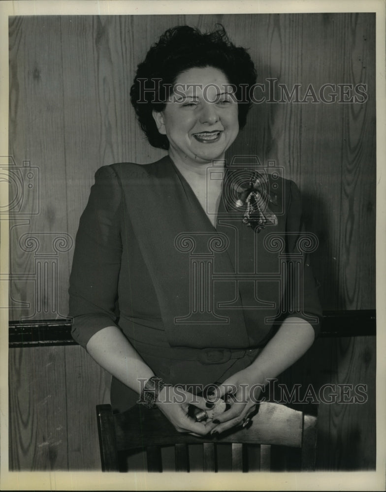 1945 Press Photo Jennie Goldstein Acclaimed as Greatest Tragedienne of Theaters-Historic Images
