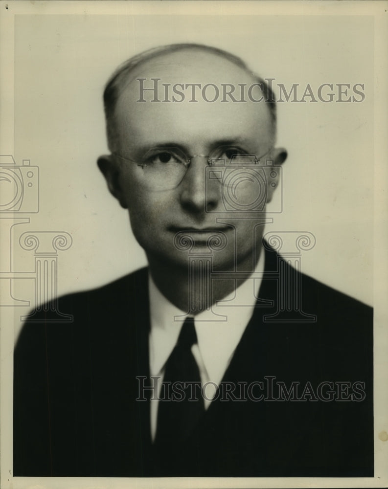 Press Photo Rev AH Hoyer-Historic Images