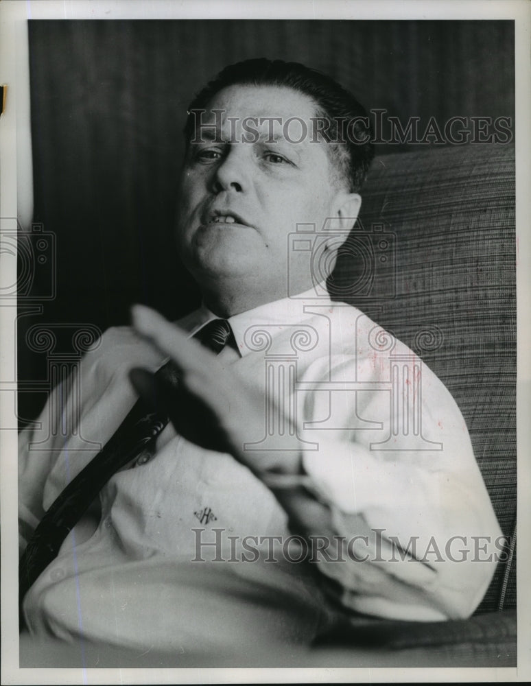 Press Photo James Hoffa with Second Bishop Article - sba04703-Historic Images