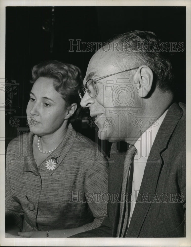 1967 Press Photo Fedorovich Dobrynin First to Talk Untranslated English-Historic Images