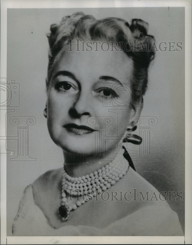 1951 Press Photo Eleanor Boardman, American film actress - sba04980-Historic Images