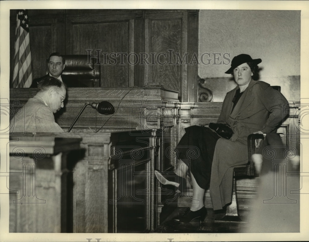 1936 Press Photo Bernice Reddington, former post intelligencer "Prudence Penny"-Historic Images