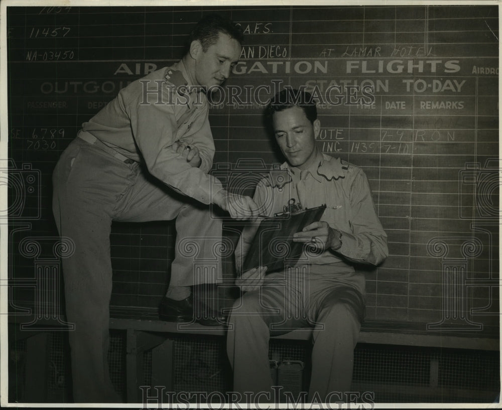 Press Photo  H.F. van Leuven, newest Lieutenant Colonel at Meridian Air Base - Historic Images