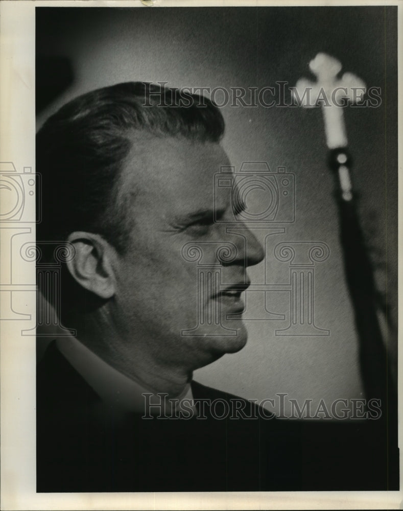 Press Photo A portrait of Billy Graham - Historic Images