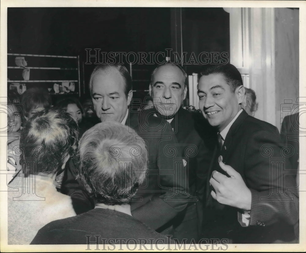 Press Photo Hubert Humphrey - Historic Images