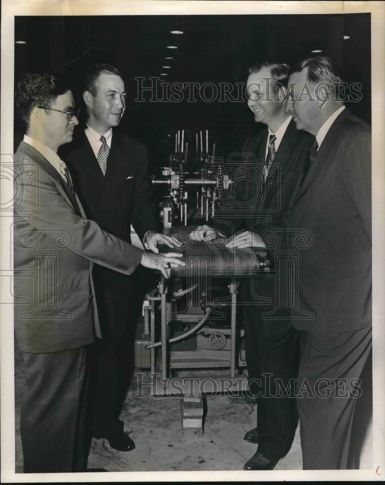 Press Photo  Louie Welch, RA Wingerter, John White & Charles Heyne - Historic Images