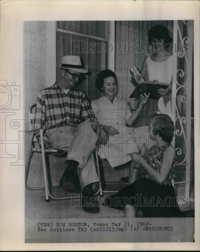 1962 Grover Browning & Family Discuss Browning's $125,000 Legal Win - Historic Images