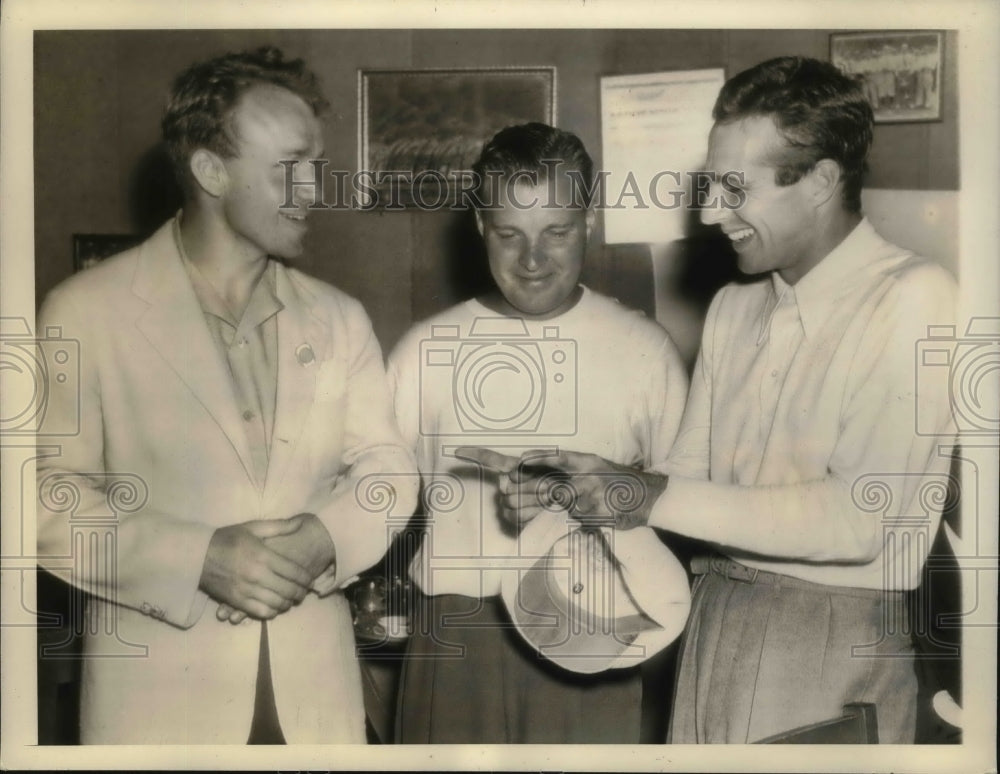 1941 Press Photo Former Golf Champions Lose But Keep Smiling at Amateur Tourney-Historic Images