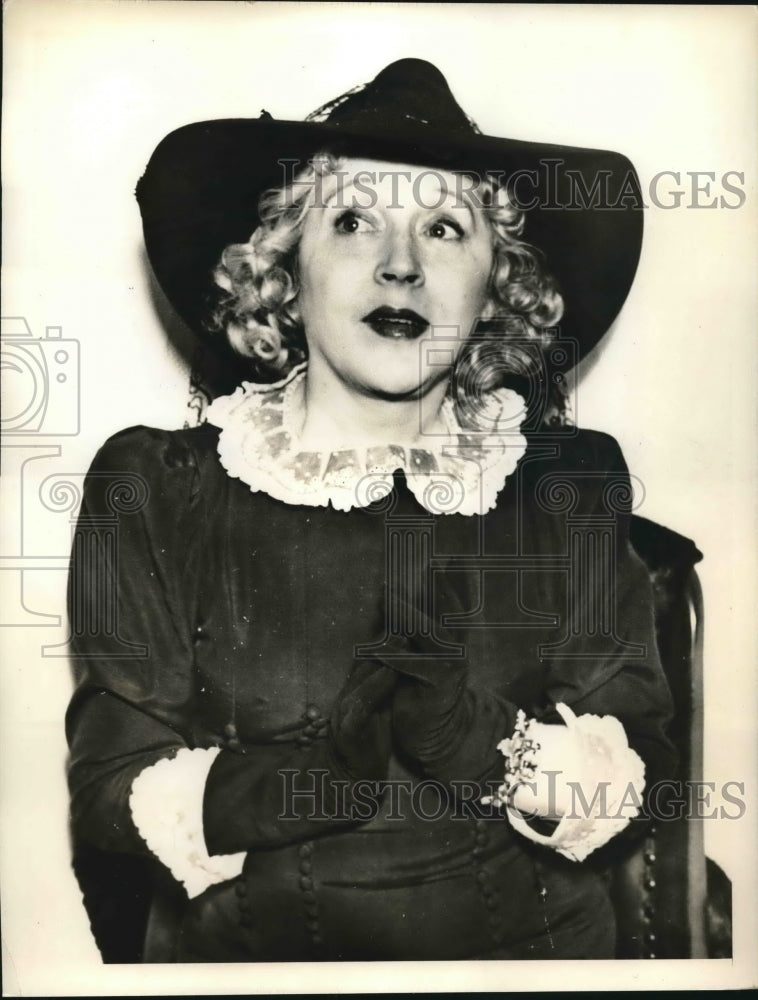 Press Photo Actress Mae Murray on her fight to regain custody of son Koran-Historic Images