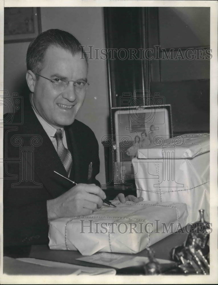 1939 Press Photo Robert Ramspeck demands resignation of Labor Relations board-Historic Images