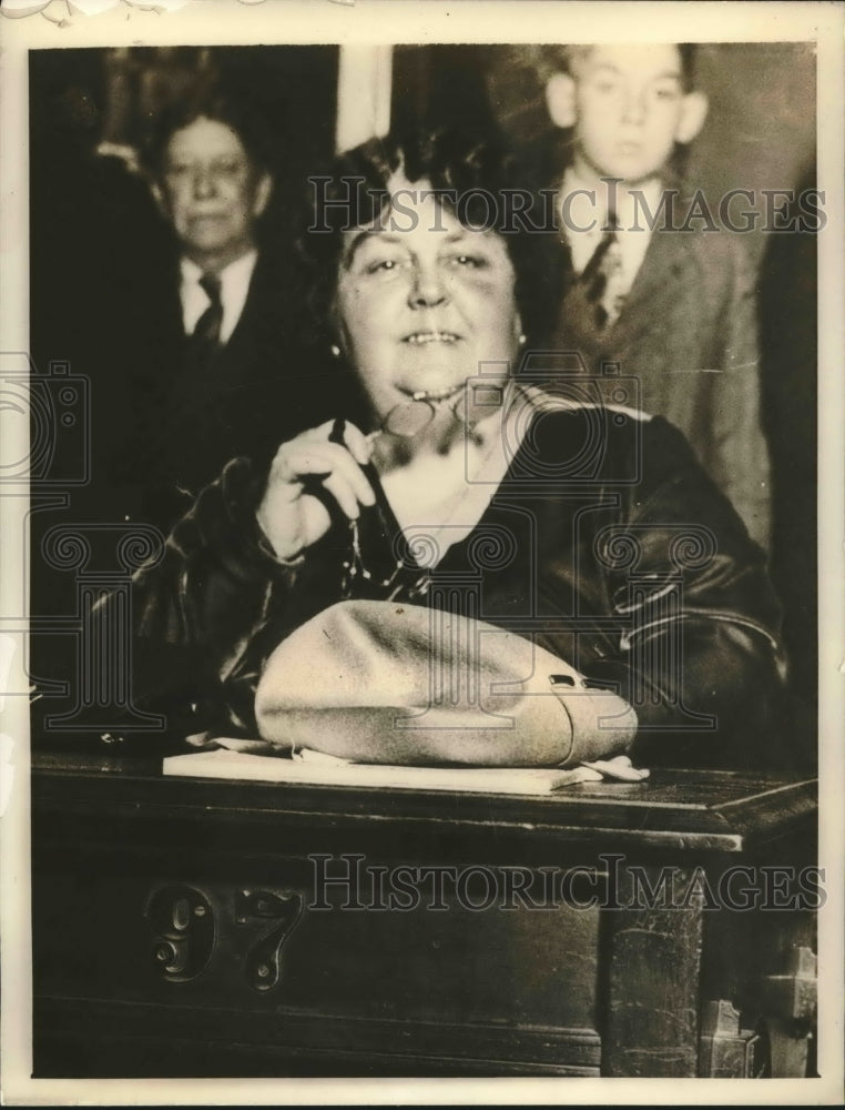 1934 Press Photo Mrs. Rhoda Fox Graves, first woman in New York State Senate-Historic Images