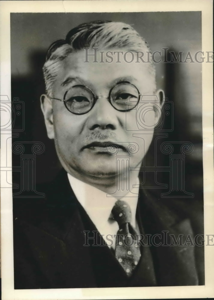 1940 Press Photo Richard Arita, Foreign Minister of Japan - Historic Images