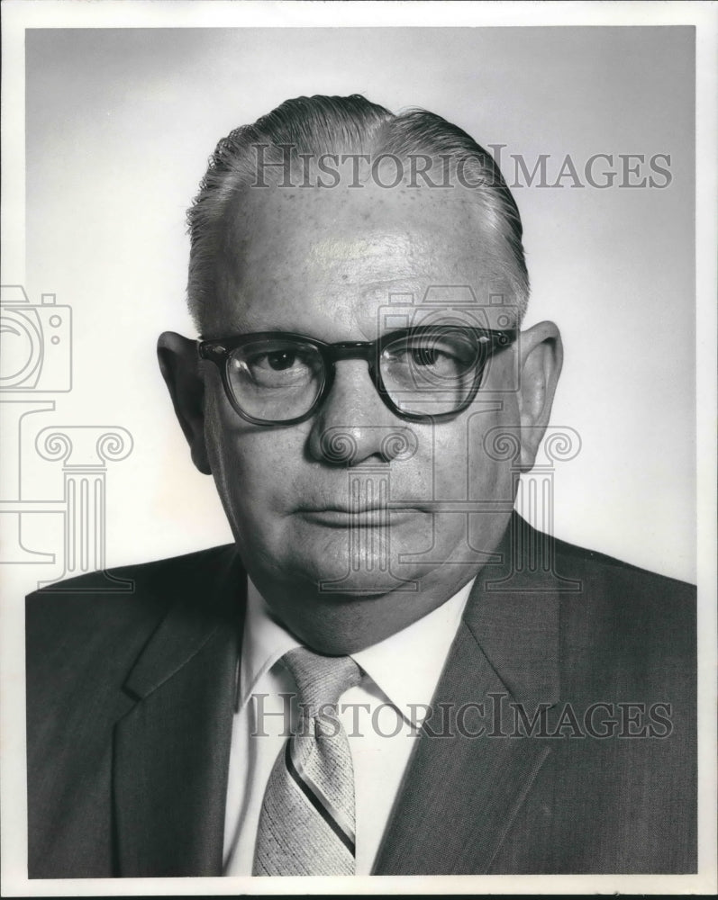 1969 Press Photo A portrait of Mr. Archie L. Burke - sba09104-Historic Images