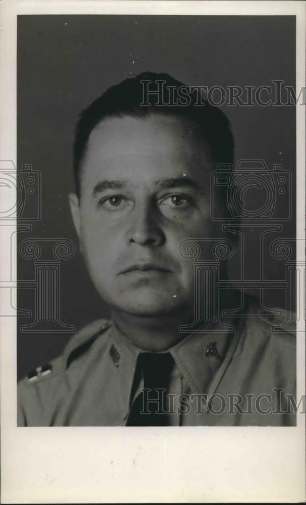 Press Photo Maj. John M. Harquails - Historic Images