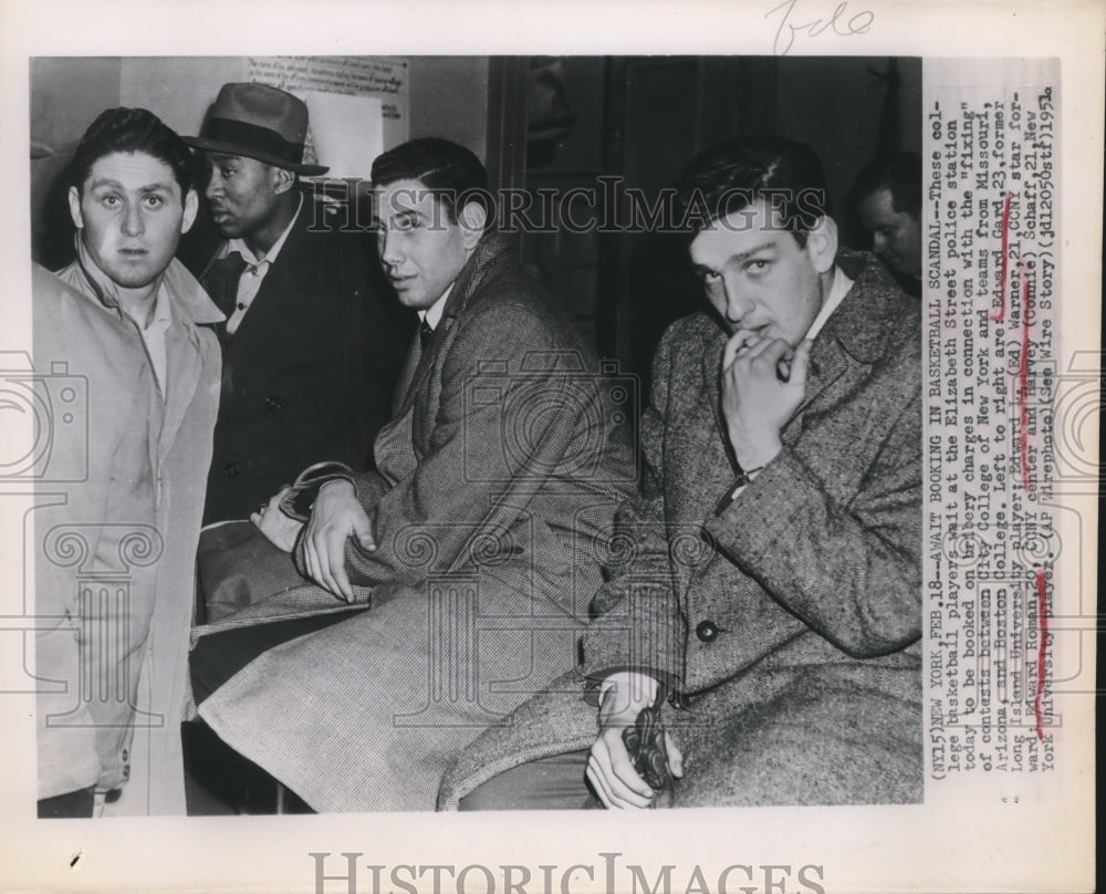 1951 Edward Carrd, Edward Warner, Ed Roman, Harvey Schaff - Historic Images