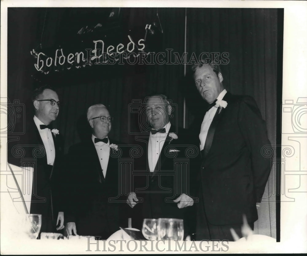 Golden Deeds Harwell Harper Hollers and Jutson attend dinner-Historic Images