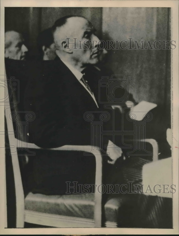 1945 Press Photo Dr.Hans Fuchs President of the North Rhine Province - Historic Images