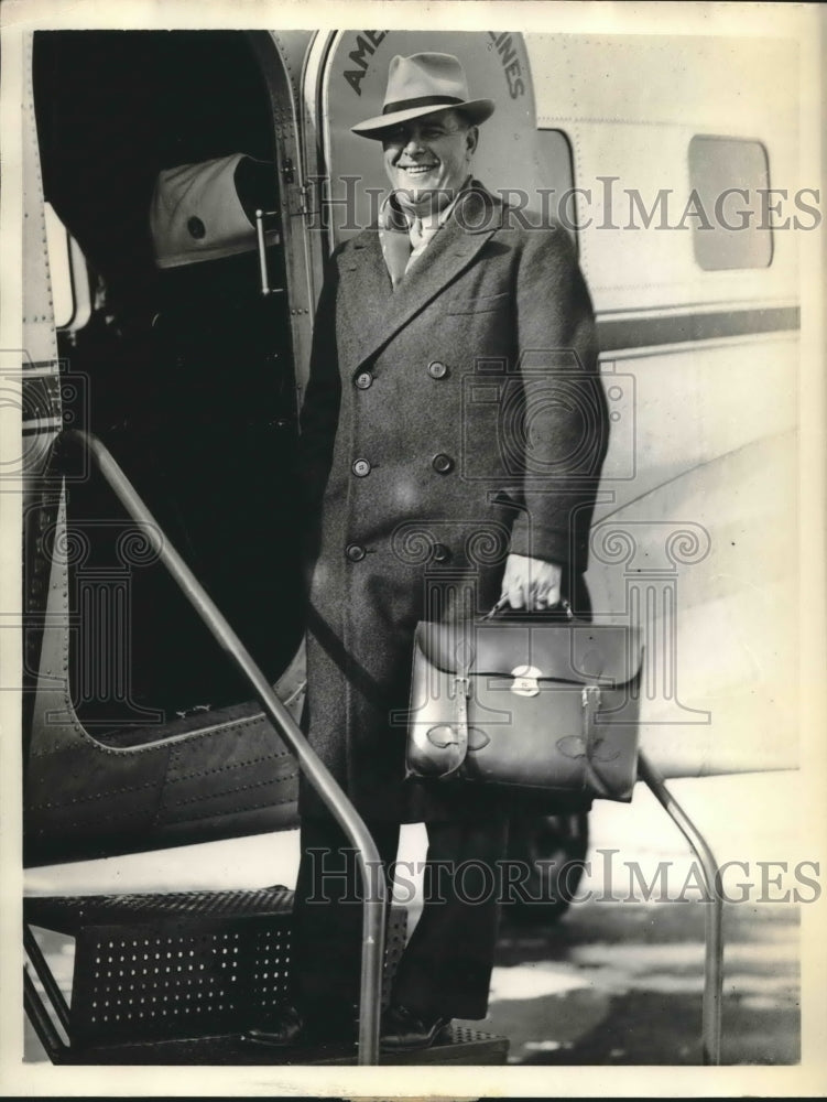 1936 Dudley Steele of National Aeronautics of American Legion - Historic Images