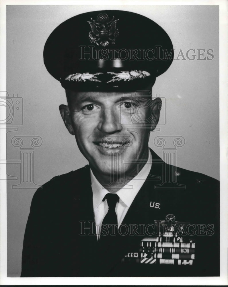 Press Photo A portrait of Major General Chas Larson - Historic Images