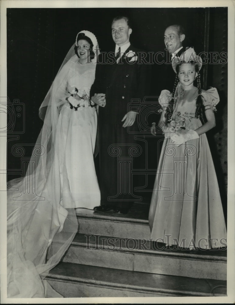 1941 Tennis Star Gene Mako married L. Lee Church St. Ignatius - Historic Images