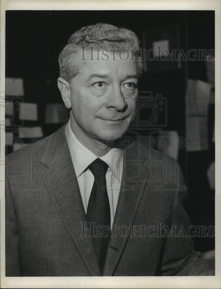 1967 Press Photo David Susskind Co Partner of Talent Associates Ltd. - Historic Images