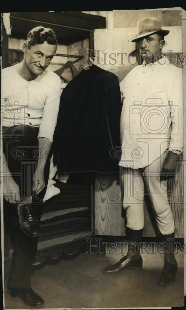 1938 Press Photo Vurge Gilpin & Albert Hamilton at Kilby Prison in Montgomery-Historic Images