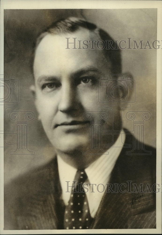 1934 Press Photo Omar B. Ketchum Mayor of Topeka, KS hopes to be Governor - Historic Images