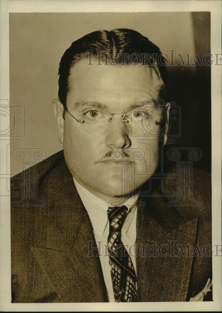 1937 Press Photo Prof.Frederic D. Fagg Director of Bureau of Air Commerce - Historic Images