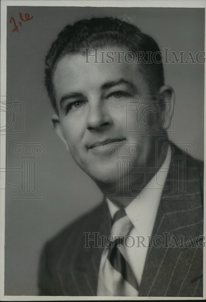 Press Photo A portrait of Myrl V. Cline of Hinderliter Tool Company - sba13077-Historic Images