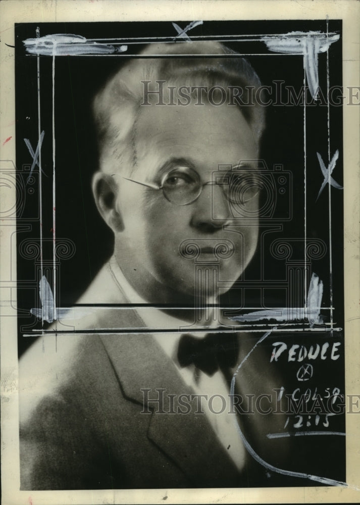 Press Photo A portrait of Judge Ritter Halstead - sba13149-Historic Images
