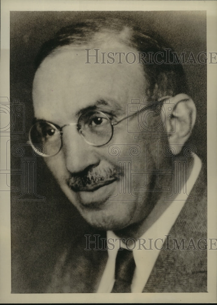1936 Press Photo Professor Edward Kasher for mathmateics at Columbia - sba13271-Historic Images