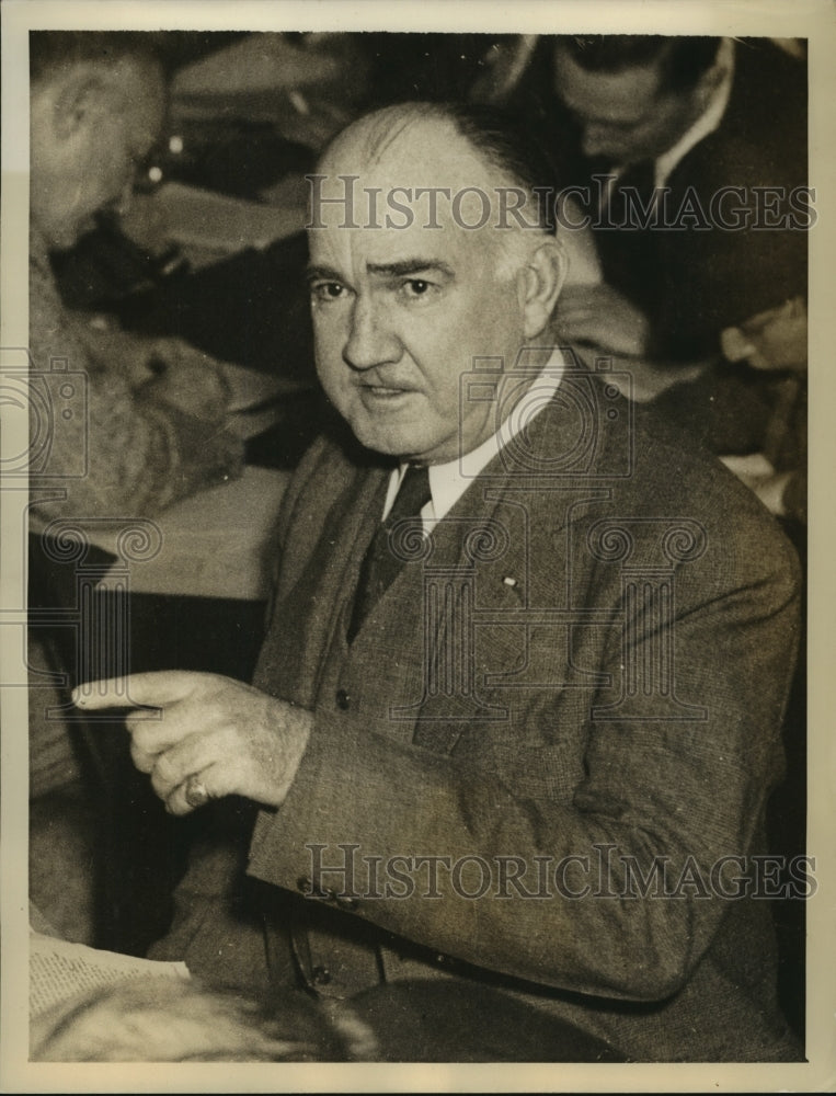 1936 Press Photo Colonel Charles Harris heads Planning Branch of War Department-Historic Images